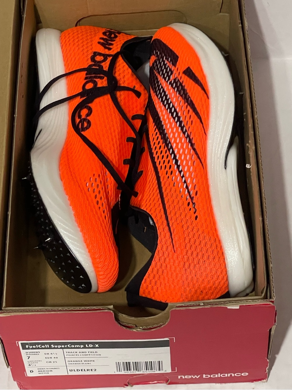 New Balance FuelCell SuperComp LD-X - Unisex M7/W8.5 - Dragonfly with White -NIB
